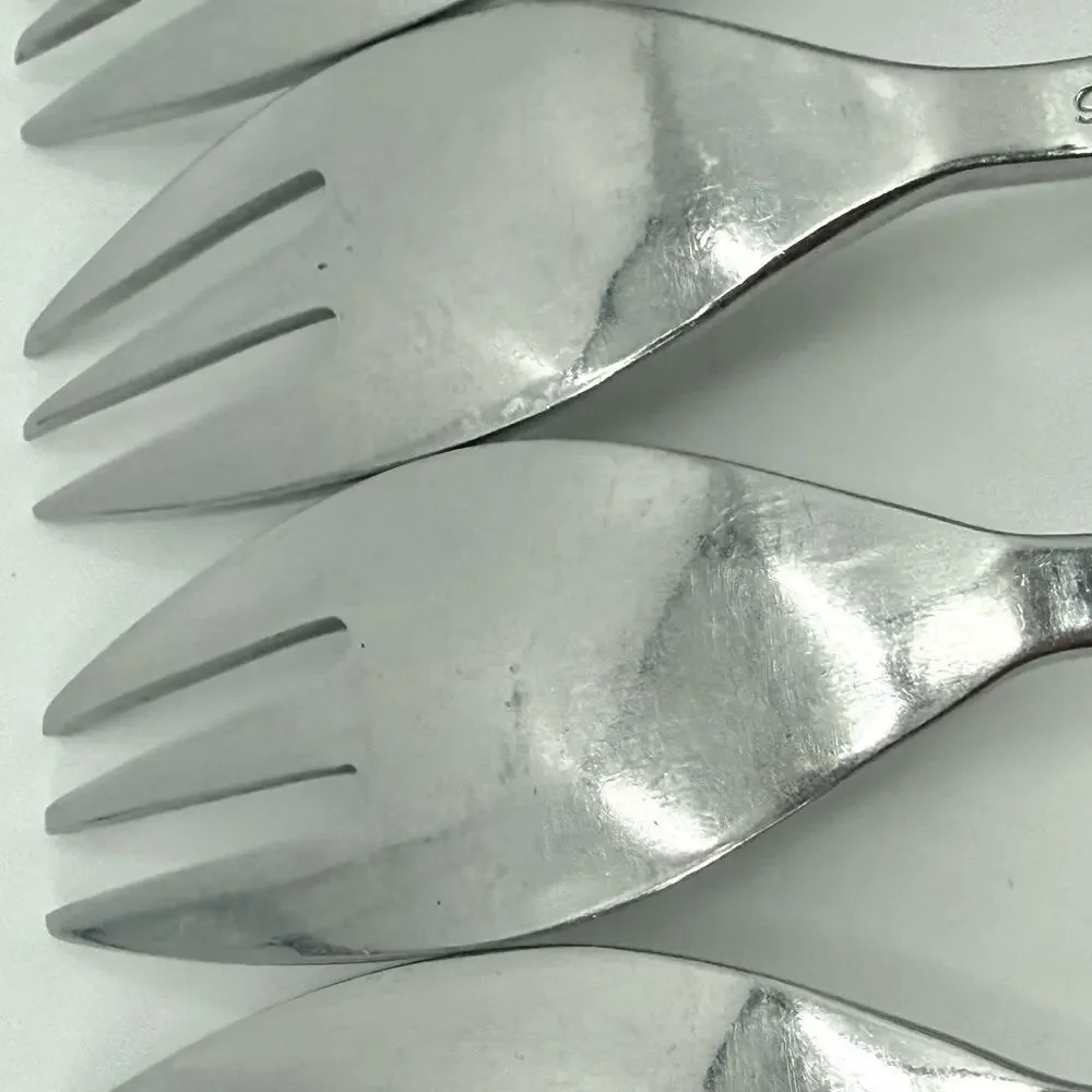 Supreme Cutlery Aperto Stainless Steel Dinner Forks Set Of 5 Japan 7 1/8 inch